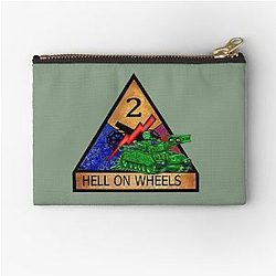 Hell on Wheels Bradley Zipper Pouch