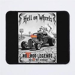 Hell on Wheels Hot Rod Mouse Pad