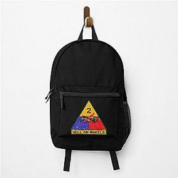 US Army The 2nd Armored Division Hell on Wheels Backpack