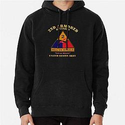 Army SSI 2nd Armored Division US Army Hoodie