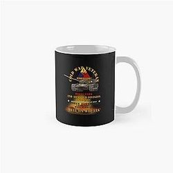 Army Cold War Vet 2nd Armored Division Garlstedt Germany M60A1 Tank Hell on Wheels Classic Mug