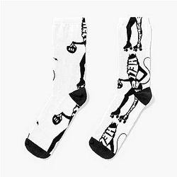 Hell on Wheels Roller Skating Derby Socks