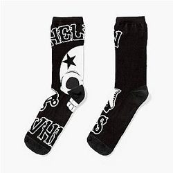 Hell On Wheels Roller Derby Girl Socks