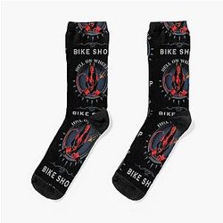 Hell on Wheels Bike Shop Socks