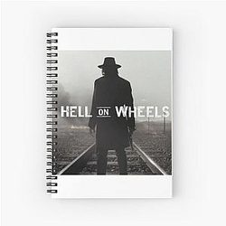 Hell on Wheels Spiral Notebook