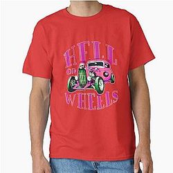 Hell on Wheels Hot Pink Classic T-Shirt