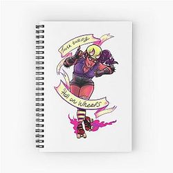 Trash Talking Hell on Wheels Perfect Gift Spiral Notepad