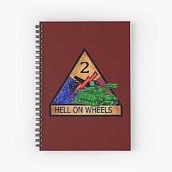 Hell on Wheels Bradley Notebook