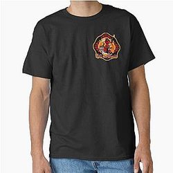 Rescue Me Ladder 62 Hell on Wheels Classic T-Shirt
