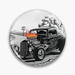 Hell on Wheels Pin