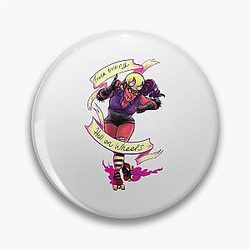 Trash Talking Hell on Wheels Perfect Gift Pin