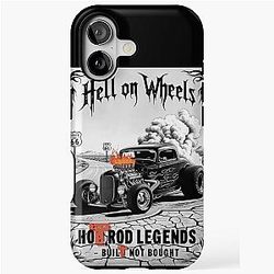 Hell on Wheels - Hot Rod iPhone Case