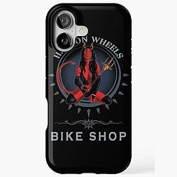 Hell on Wheels Bike Shop iPhone Tough Case