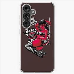 Devil Pin-Up Girl Hell on Wheels Samsung Galaxy Case