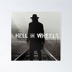 Hell on Wheels T-Shirt Poster