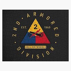 2nd Armored Division Hell on Wheels Jigsaw Puzzle