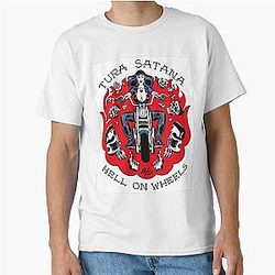Tura Satana Hell on Wheels Classic T-Shirt
