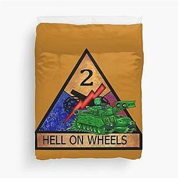 Hell on Wheels Duvet Cover