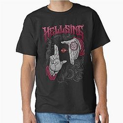 Hellsing T-shirt clássico de arte gótica escura