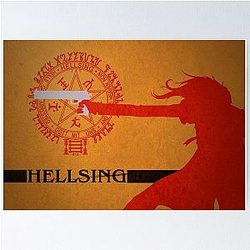 Hellsing Ultimate Poster de Alucard