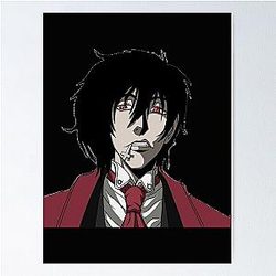 Alucard Hellsing Tshirt und Hoodie, Vampire Tshirt Hoodie Poster