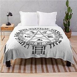Hellsing - Alucard Pentagram Throw Blanket