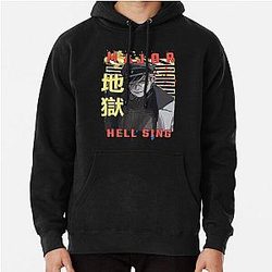 O Montana Max Hellsing Design de anime Pullover Hoodie