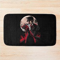 Hellsing Dark Fantasy Anime Ultimate Alucard Badematte