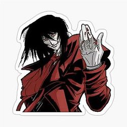 Alucard Hellsing Aufkleber