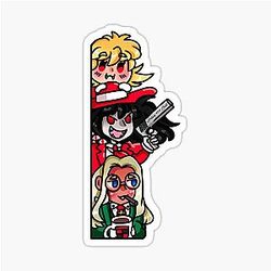 Hellsing Ultimate Chibis Aufkleber