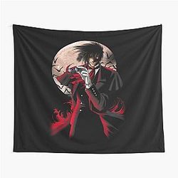 Hellsing Dark Fantasy Anime Alucard Tapestry