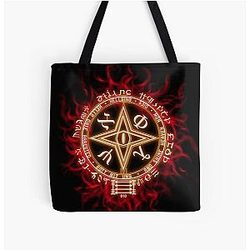 HELLING Alucard Symbol All Over Print Tote Bag
