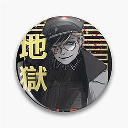 Der große Montana Max Hellsing Urban Anime Design Pin
