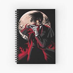 Hellsing Dark Fantasy Anime Alucard Spiral Notizbuch