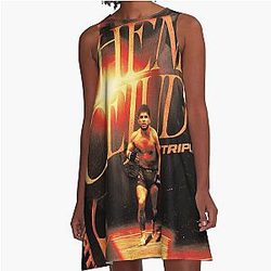 Henry Cejudo Triple C UFC A-Line Dress