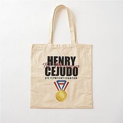 Henry Cejudo Cotton Tote Bag