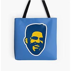 Henry Cejudo Blue All Over Print Tote Bag