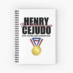 Henry Cejudo Black Notebook
