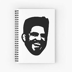 Henry Cejudo Black Spiral Notebook