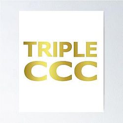Henry Cejudo Triple C Poster