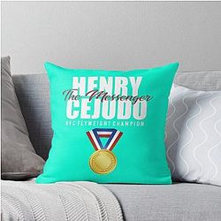 Henry Cejudo Throw Pillow