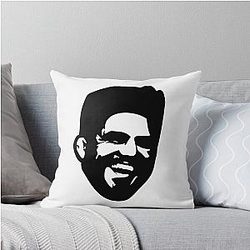 Henry Cejudo Black Throw Pillow
