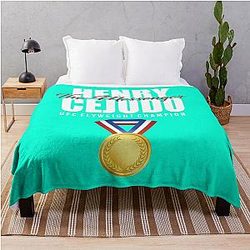Henry Cejudo Throw Blanket