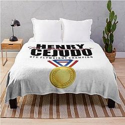 Henry Cejudo Throw Blanket