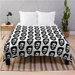Henry Cejudo Black Throw Blanket