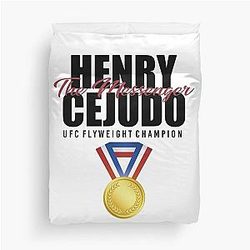 Henry Cejudo Duvet Cover