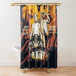 Kamaru Usman - Henry Cejudo - UFC Pound Pound Podcast Shower Curtain