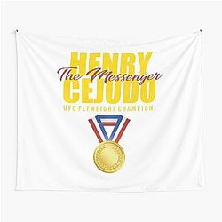 Henry Cejudo Gold Tapestry