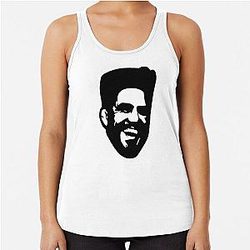 Henry Cejudo White Racerback Tank Top