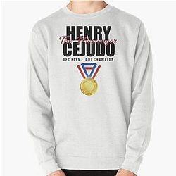 Henry Cejudo Black Pullover Sweatshirt